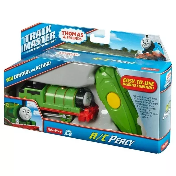 Fisher-Price Thomas Trackmaster - R/C Percy - Remote Controlled! New! CJX83