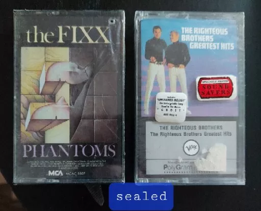 Lot of 15 Cassette Tapes Classic Pop & Country Assorted Mix The Fixx Sealed 3