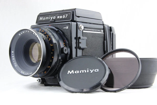 [ près De Mint ] Mamiya RB67 Pro S + Sekor 127mm F/3.8 Lentille 120 Film Dos