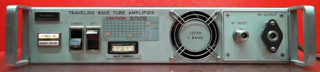 Hughes 1277H02F000 Self-Contained Traveling-Wave Tube Amplifier, 4 to 8 GHz