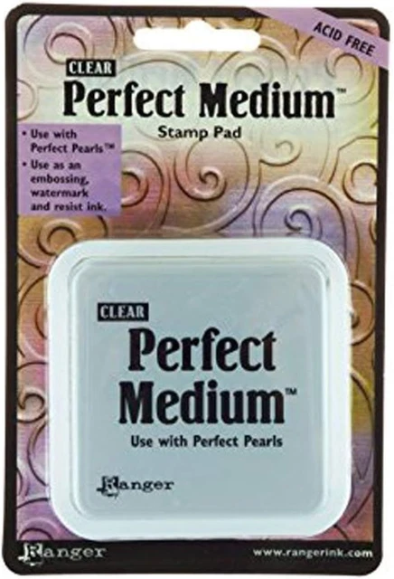 16205-NB Perfect Medium Stamp Pad, Clear, 3 by 3-Inch