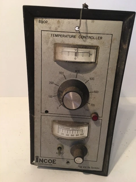 Incoe 880P Temperature Controller Hot Runner FOR PARTS Plug Go Systems Untested