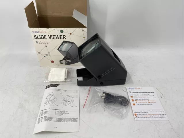 DIGITNOW! 35mm Slide Viewer, 3X Magnification, Battery Operation, EB-15084