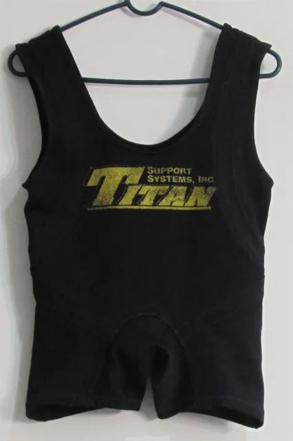 Titan Squat/Deadlift Suit for 100-115 Pound Lifter Black (Used)