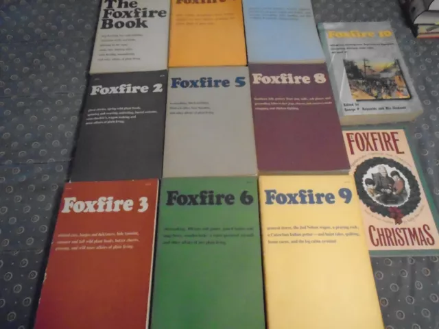 The Foxfire Complete Set of 1 through 10 Vintage from the 1970s! Plus Christmas.