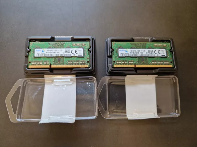 Samsung 8GB (2 x 4 GB) DDR3-RAM SO-DIMM 1Rx8 PC3L-12800S