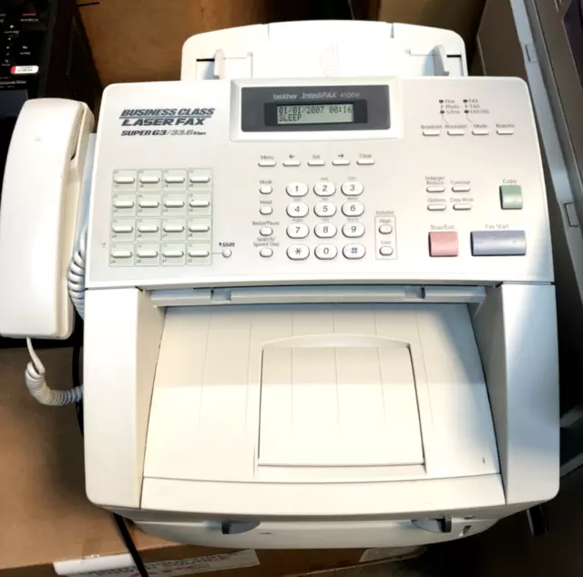 Brother Business-class Laser Fax Super G3/33.6 Kbps FAX4100e