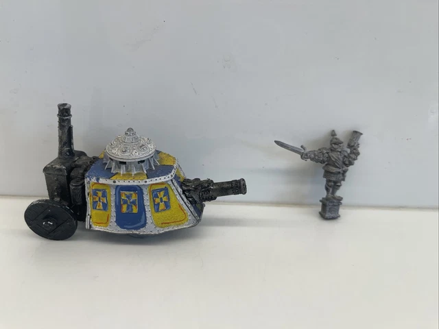 Warhammer – Ancien Steam Tank Impérial Citadel En Métal (Bretonnie)