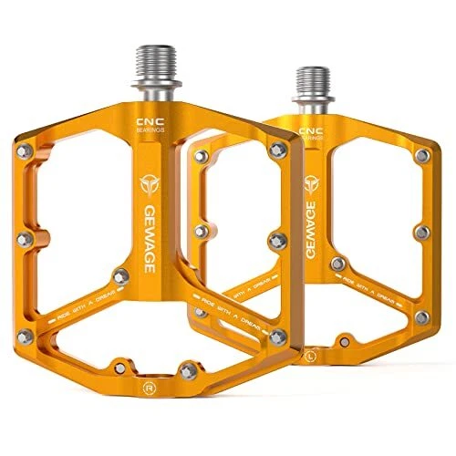 Road/Mountain Bike Pedals - CNC Machined, Removable Nails