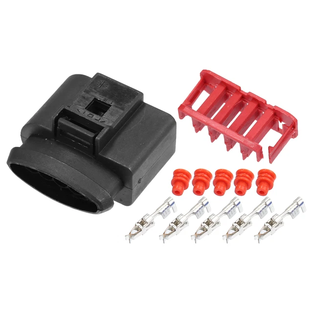 1 Set 5 Pin No.1J0973775A Sigillato Femmina JPT Connettore per VW