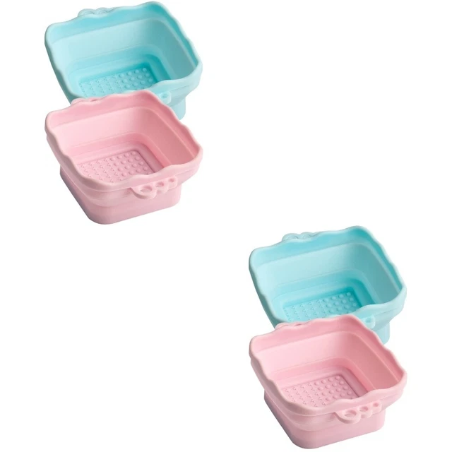 4 pcs maquillage pour brosses Nettoyer pour brosse Nettoyage Bol en silicone