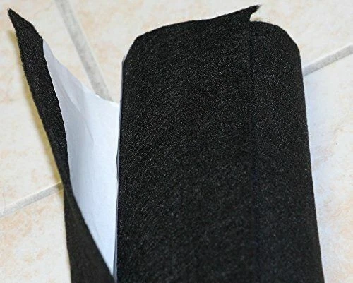 Moquette adesiva nera misure 140x350 cm per rivestimenti box subwoofer