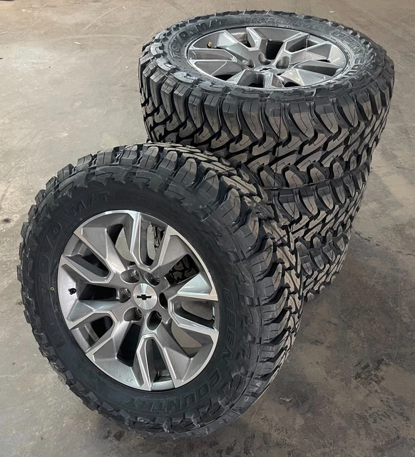 '19-'23 Chevrolet Silverado RST Wheels 35/12.50R20 Toyo Open Country MT E (5915)