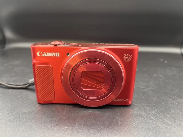 Canon PowerShot SX620 HS 20.2MP Digital Camera - Red . (Please Read)!