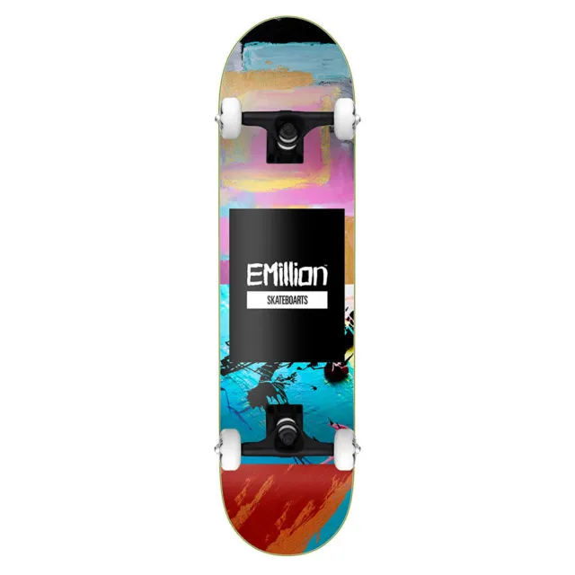 EMillion Complete Skateboard Planche Complète Lourd Bloc 8 " x 31,5 " Bleu /