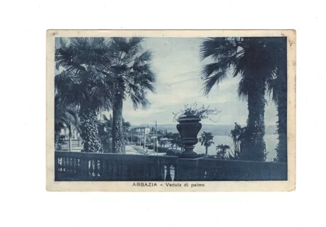 AK Ansichtskarte Abbazia / Opatija / Veduta di palme - 1925