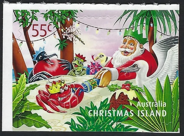 2011 Christmas Island SG# 707 Christmas P&S booklet stamp Mint MUH MNH