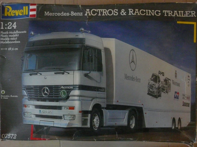 Herpa Maquette Camion Mercedes-Benz Actros L 96 Benne De
