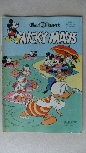 Micky Maus Heft Nr. 30 / 1962