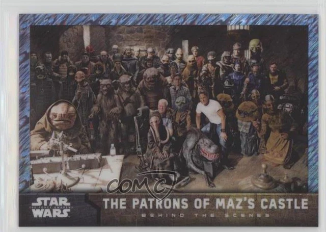 2016 Topps Star Wars: The Force Awakens Chrome Shimmer Refractor 44/50 #7 2k3