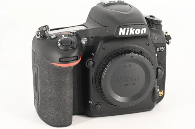 Nikon D750 24.3 MP Digital Camera Body Only Mint / ONLY 82 shutter count!!