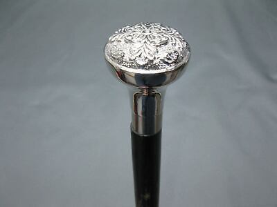 Ladies Choice Antique Brass Designer OLD Style  Silver black Walking Stick Cane