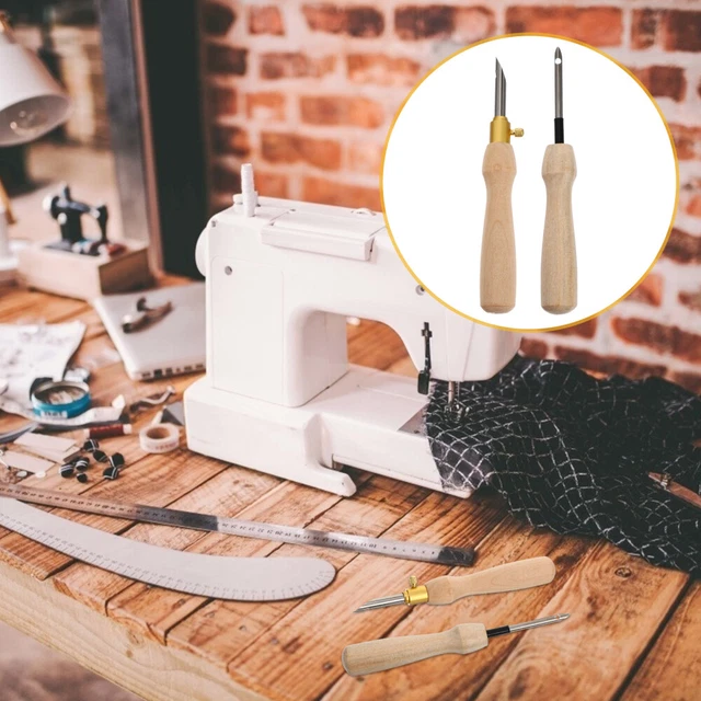 2 stücke stickerei nähtwerkzeug stickerei kit crewel nadel kreuzstich nadel