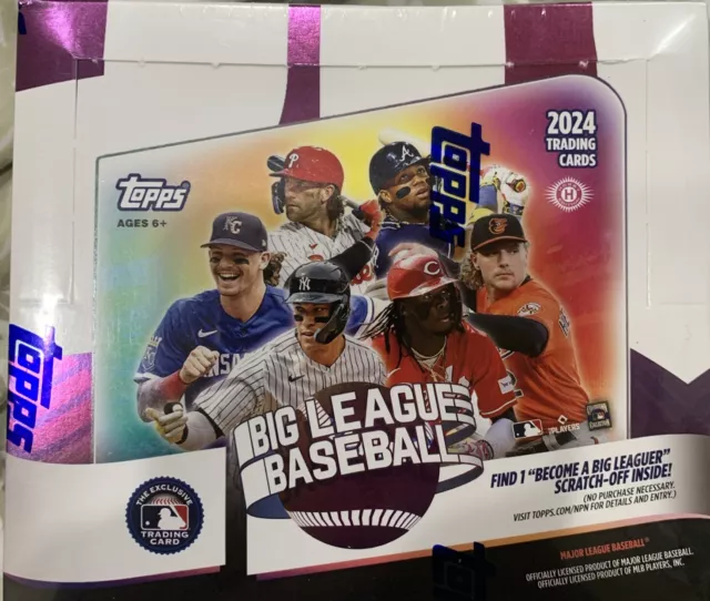 2024 TOPPS BIG League Baseball Hobby Box 18.00 PicClick