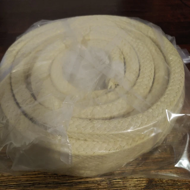 New K25 Aramid & PTFE Coated Gland Packing 14mm x 8mtr