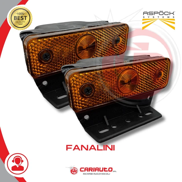 Fanalino arancio di ingombro direzione di Ama