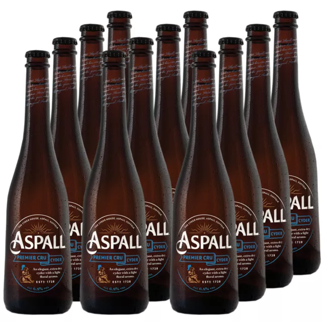 Aspall Dry Premier Cru Cyder 12x500ml Großbritannien Suffolk sparkling