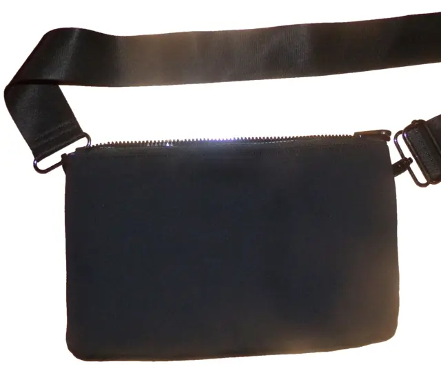 CARAA Athleta Sport noir convertible sac à élingue taille fanny pack ceinture sac 3