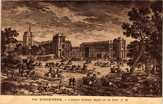 CPA AK VINCENNES L'ancien Chateau Royal vu du Parc (672364)
