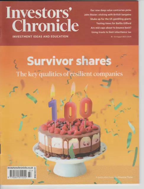 Investors Chronicle 18-24 Aug 2023 Survivor shares