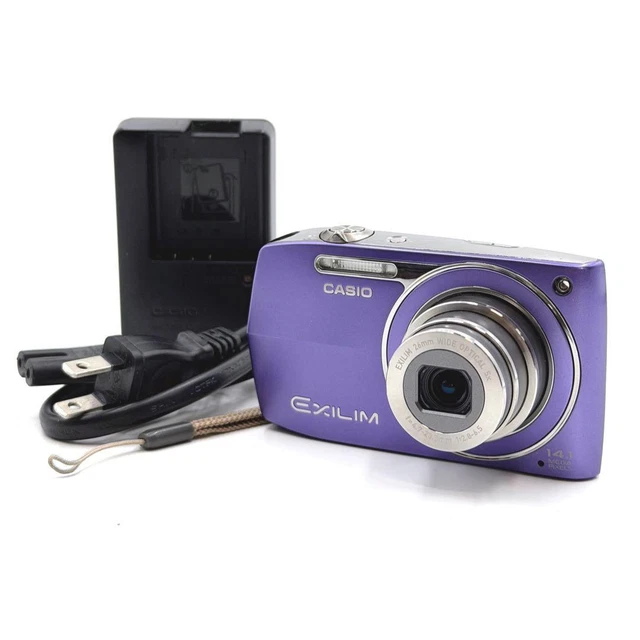 CASIO EXILIM EX-Z2000 Purple Digital CameraTested and Verified