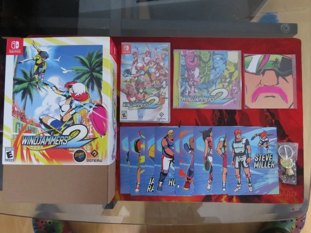 Windjammers 2 Collector Edition - Nintendo Switch, Neuf Sous Blister, Pix'n Love