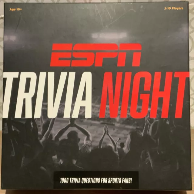 Juego de mesa familiar/trivia nocturno Funko Games ESPN Trivia para 2-10 jugadores 🙂