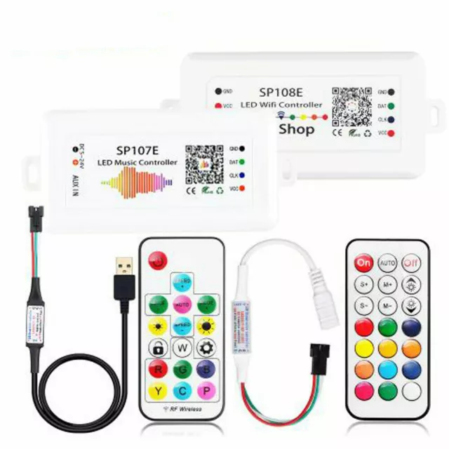 wifi BT Bluetooth Musik Controller WS2812B WS2811 SK6812 RGB IC LED Stripe Pixel