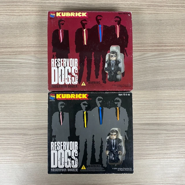 RÉSERVOIR DOGS A & B Boîte Sets 2002 MEDICOM Jouets Figurines Kubrick