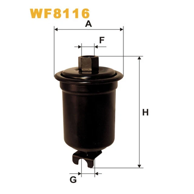 IN-LINE ENGINE FUEL Filter For Holden Apollo JP 3.0 i | Genuine WIX £17 ...