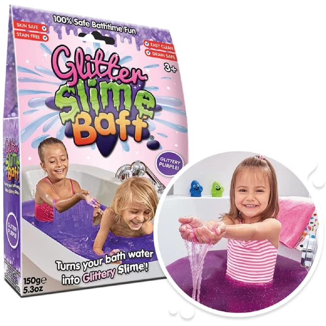 PÚRPURA 5902 BRILLO Slime Baff Zimli Niños (5917) (Caja dañada)