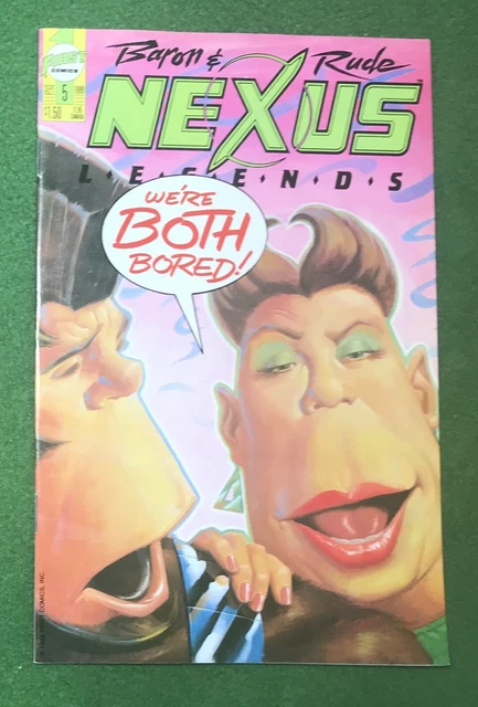 Nexus Legends #5 Dark Horse Comics Bronze Age Steve Rude M Baron vfnm