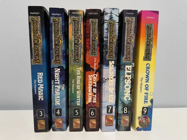 Forgotten Realms: The Harpers Series - Select the Book(s) You'd Like, ALL UNREAD