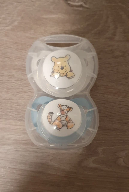 NUK Silikon Schnuller Baby 0-6M Disney Winnie Pooh
