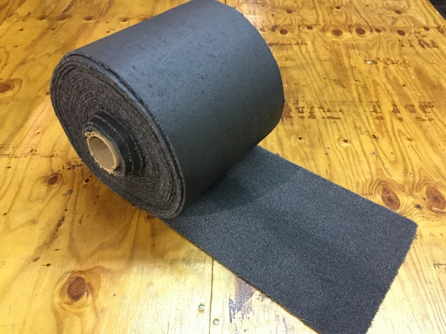 16 oz Bunk Marine Carpet / Boat Trailer - CHARCOAL - 24" x 75' - Runners/Outdoor
