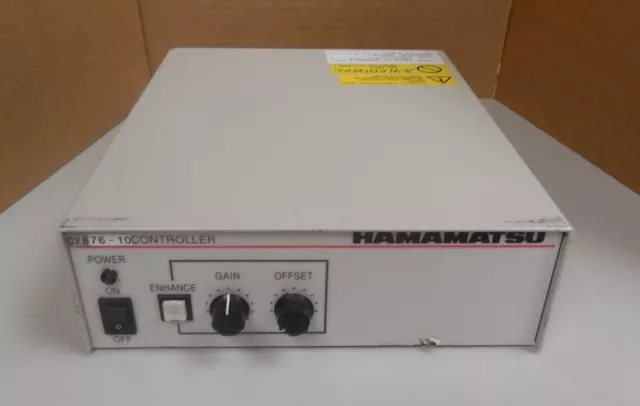 HAMAMATSU 4" Be WINDOW X-RAY IMAGE INTENSIFIER IMAGING UNIT C7876-10 C787610