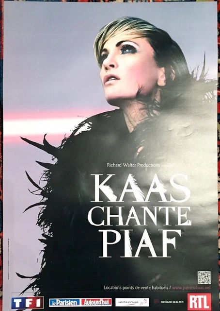 AFFICHE / PATRICIA Kaas chante Piaf 40x60cm EUR 11,95 PicClick FR