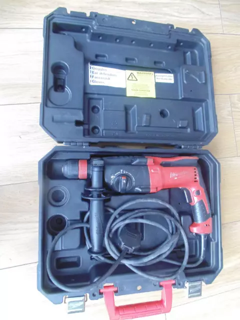 milwaukee ph 26x 230v 720w sds plus rotary hammer drill