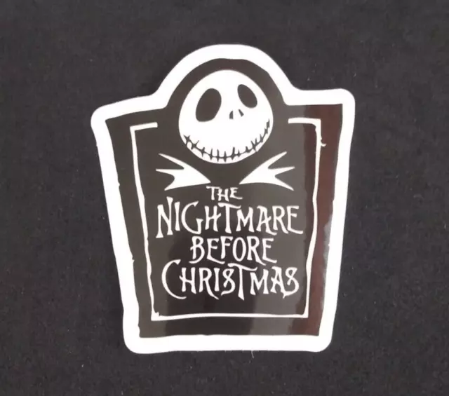 Disney The Nightmare Before Christmas Sticker 2.18" x 2" (AC)