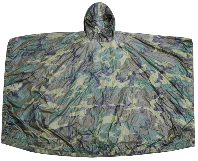 Veste Armée Française CCE Woodland – Imperméable Wet Weather – Taille 3XL – Neuf Sans étiquettes